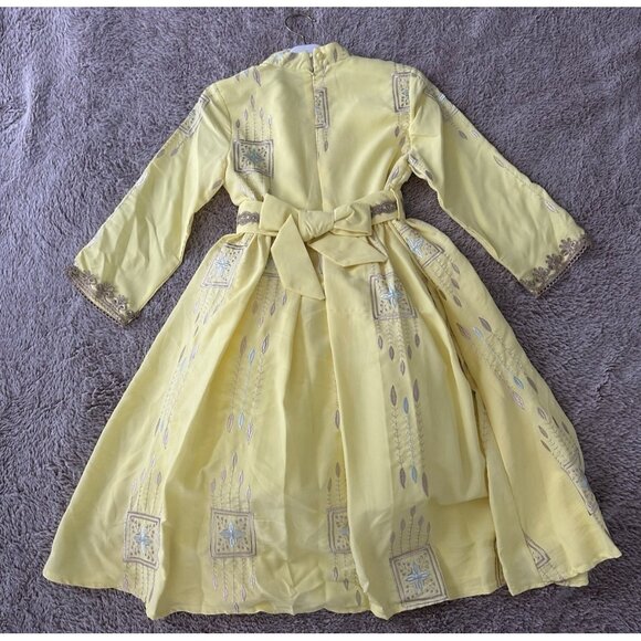 Rosaline Girl's Yellow Dress Size 8 New - Picture 12 of 16